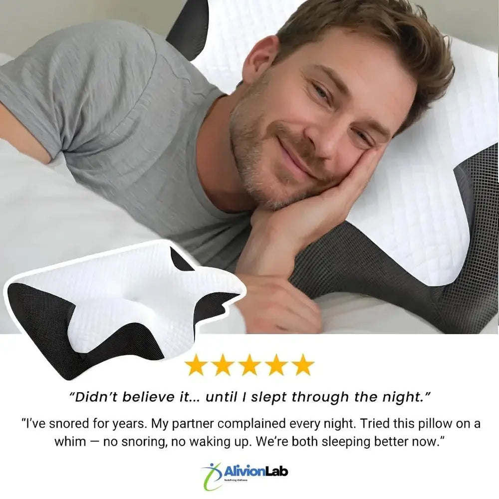 AlivionSleep™ Pro Anti-Snoring Pillow AlivionLab